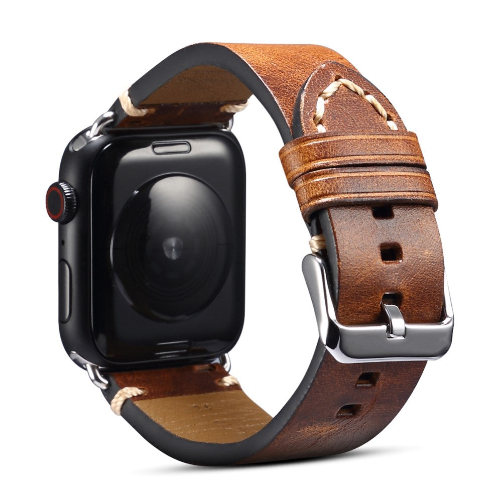 Mega flot Universal Apple รgte lรฆder Rem - Brun#serie_1