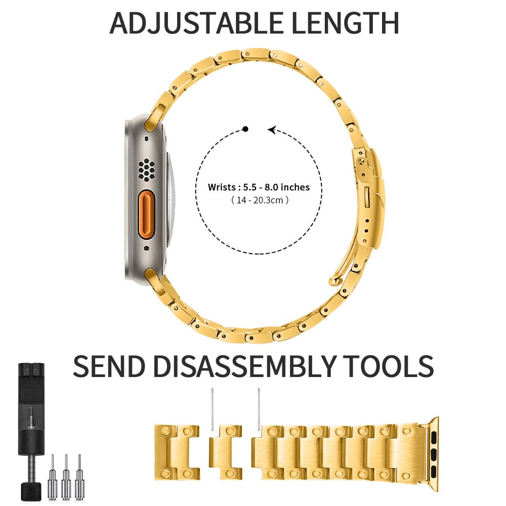 Helt vildt slidstærk Universal Apple  Rem - Guld#serie_2