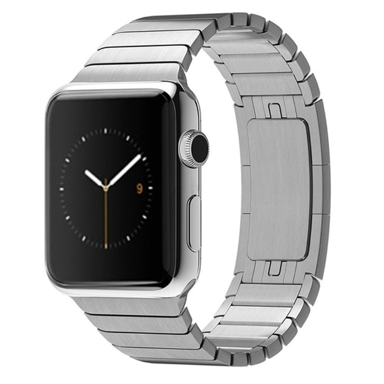 Kønt Metal Universal Rem passer til Apple Smartwatch - Sølv#serie_3