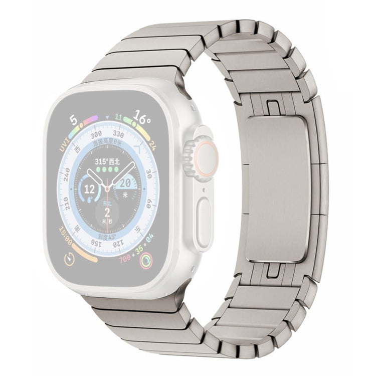 Kønt Metal Universal Rem passer til Apple Smartwatch - Sølv#serie_4