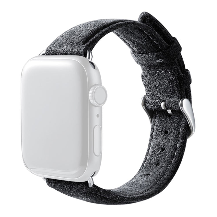 Rigtigt Cool Kunstlæder Universal Rem passer til Apple Smartwatch - Sølv#serie_1