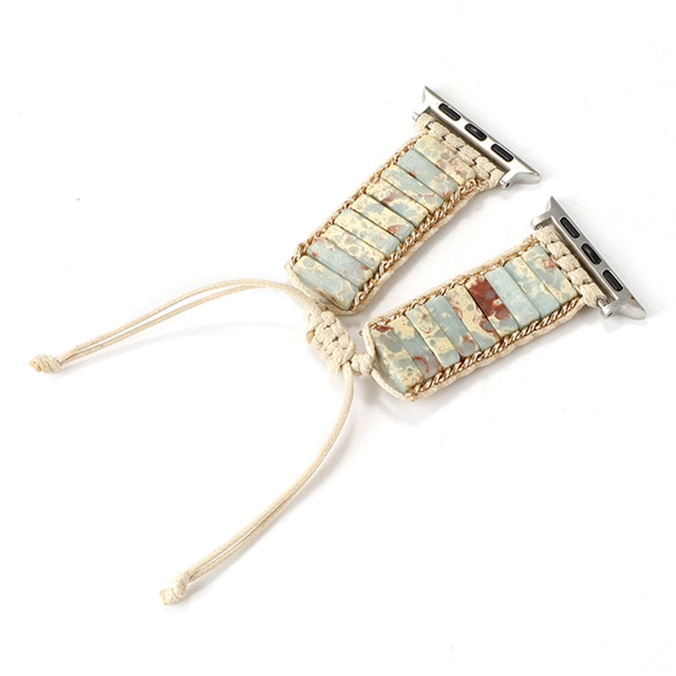 Rigtigt Godt Sten Universal Rem passer til Apple Smartwatch - Hvid#serie_6