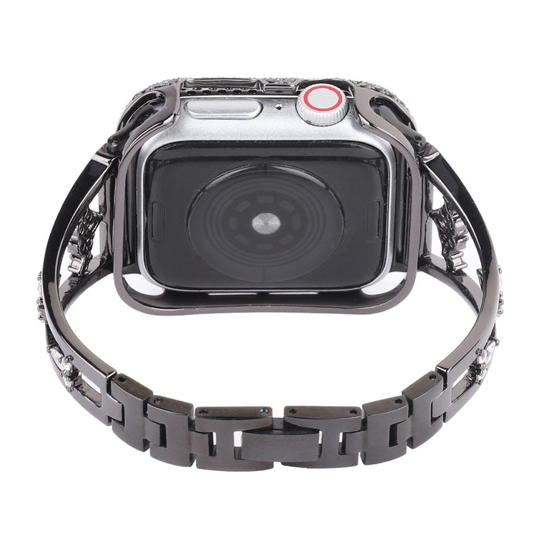 Meget Elegant Metal Universal Rem passer til Apple Smartwatch - Sort#serie_1