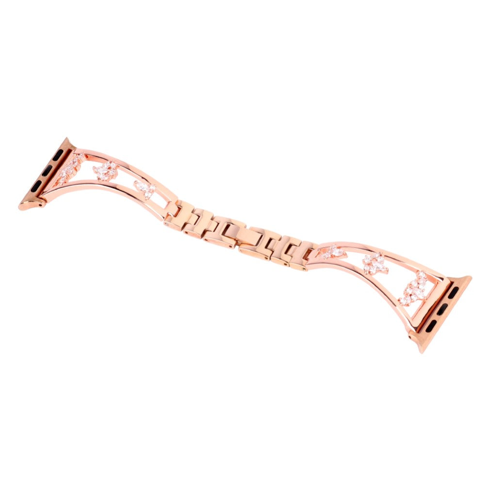 Meget Elegant Metal Universal Rem passer til Apple Smartwatch - Pink#serie_2