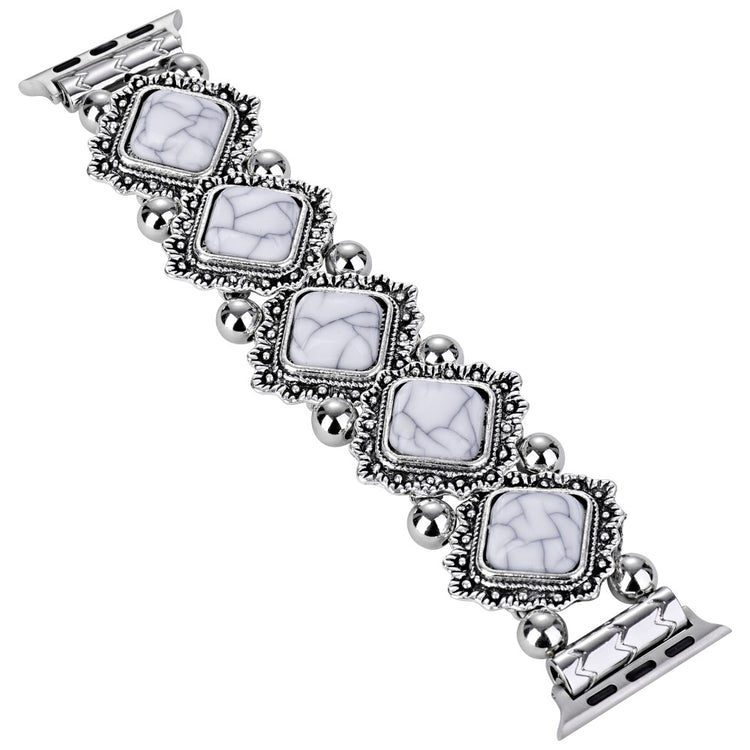 Vildt Hårdfør Metal Universal Rem passer til Apple Smartwatch - Sølv#serie_3