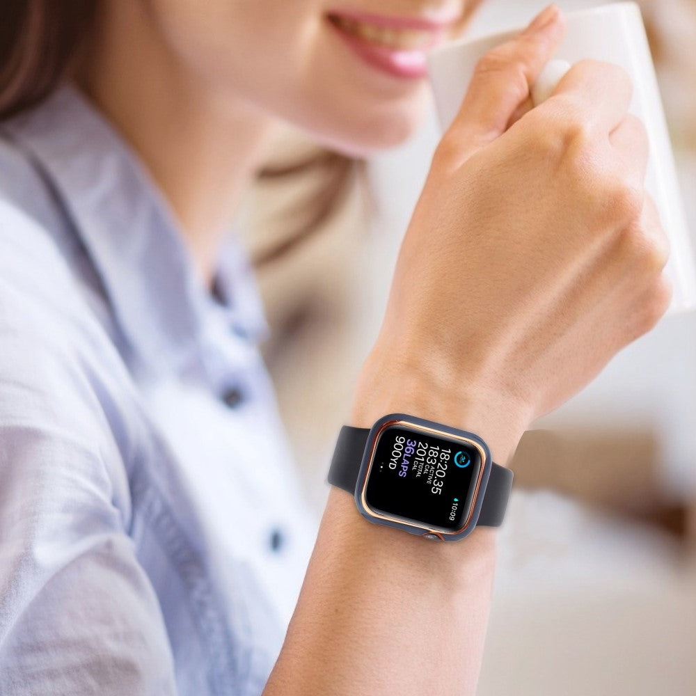 Vildt Flot Universal Apple Cover med Skærmbeskytter i Plastik og Hærdet Glas - Blå#serie_9