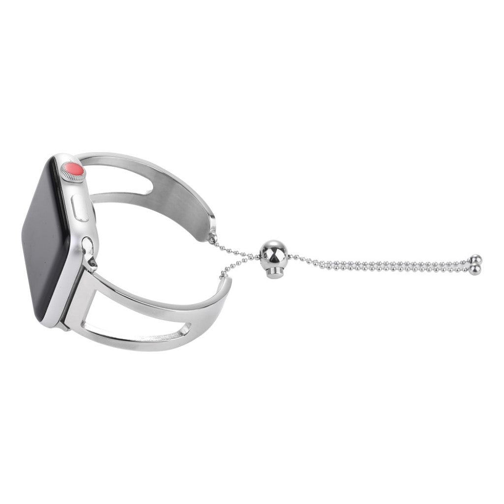 Vildt pænt Apple Watch Series 1-3 38mm Metal Rem - Sølv#serie_3