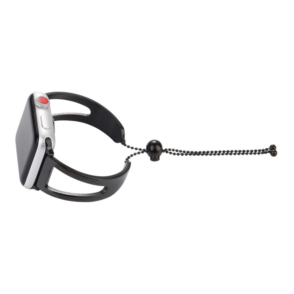 Vildt pænt Apple Watch Series 1-3 38mm Metal Rem - Sort#serie_4