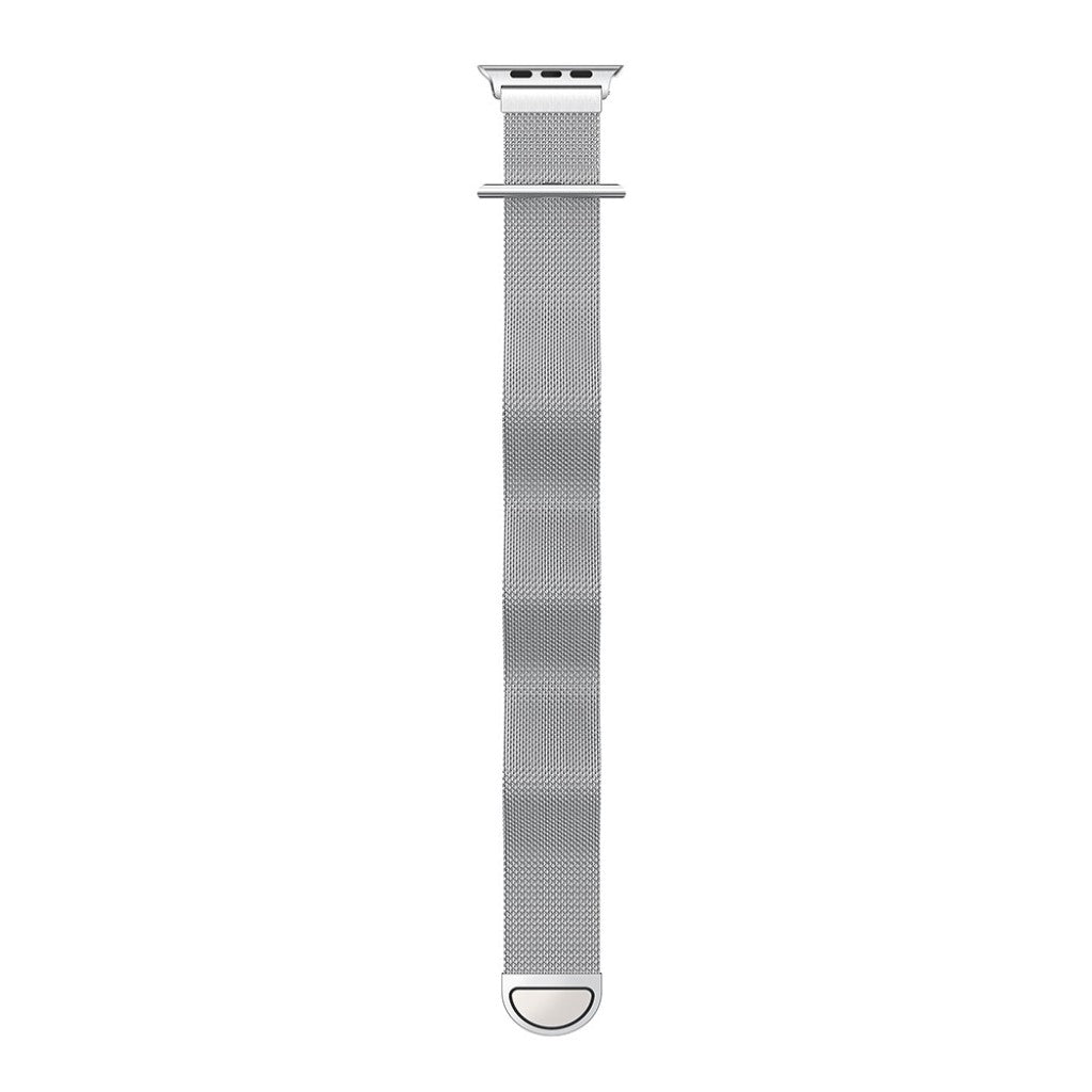 Meget kønt Apple Watch Series 1-3 38mm Metal Rem - Sølv#serie_034