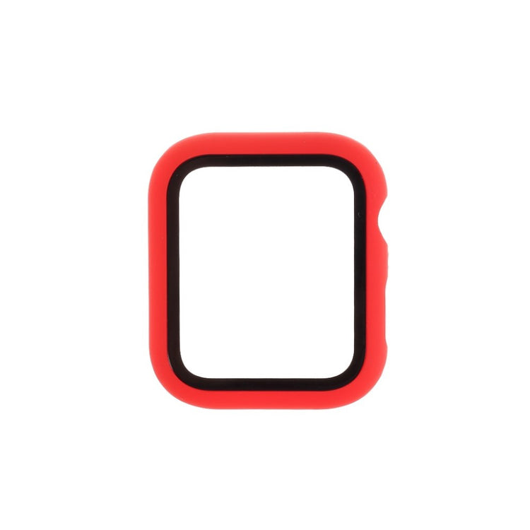 Vildt Flot Apple Watch Series 1-3 38mm Plastik Cover - Rød#serie_2