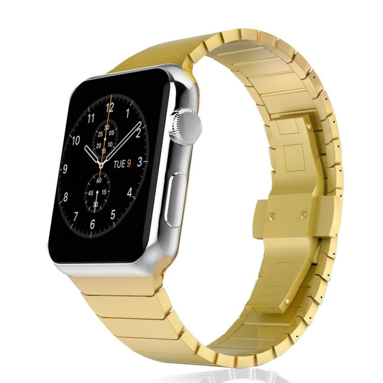 Cool Apple Watch Series 4 40mm Metal Rem - Guld#serie_1
