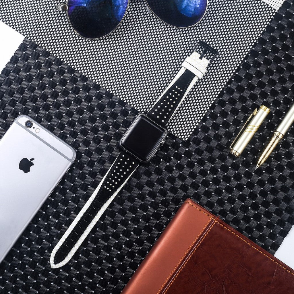 Super flot Apple Watch Series 4 40mm Ægte læder Rem - Flerfarvet#serie_3