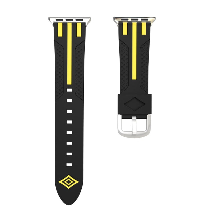 Solid Apple Watch Series 4 40mm Silikone Rem - Flerfarvet#serie_1