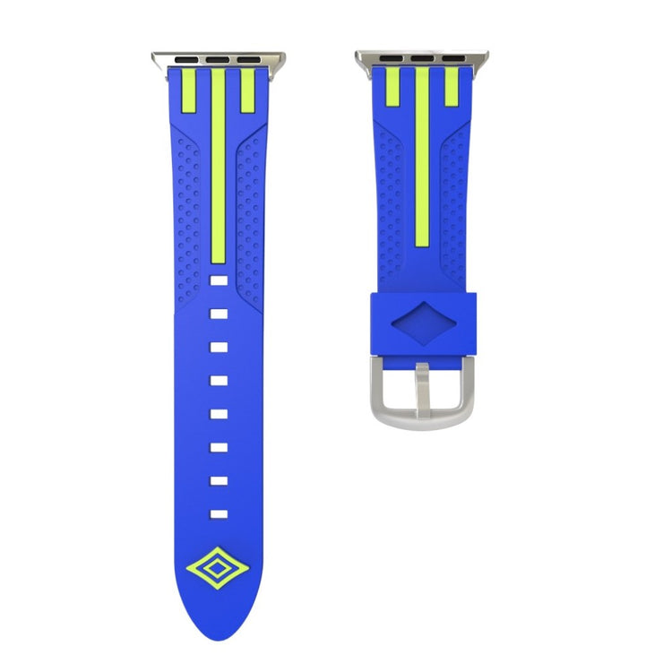 Solid Apple Watch Series 4 40mm Silikone Rem - Flerfarvet#serie_2