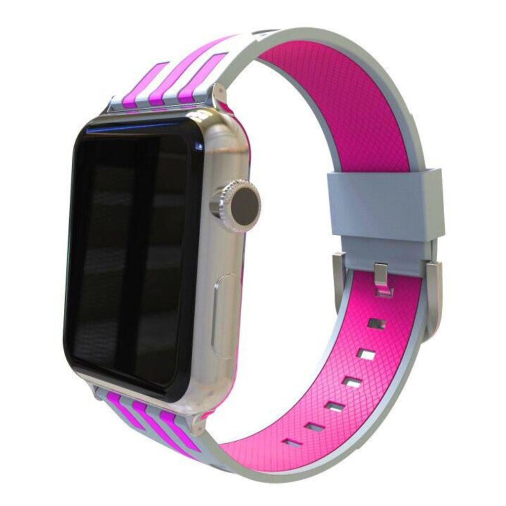 Solid Apple Watch Series 4 40mm Silikone Rem - Flerfarvet#serie_4