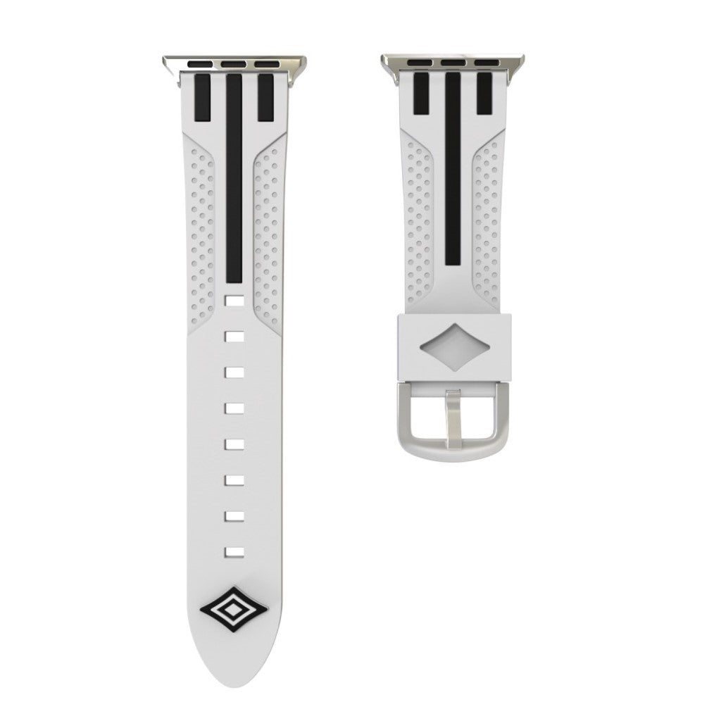 Solid Apple Watch Series 4 40mm Silikone Rem - Flerfarvet#serie_7