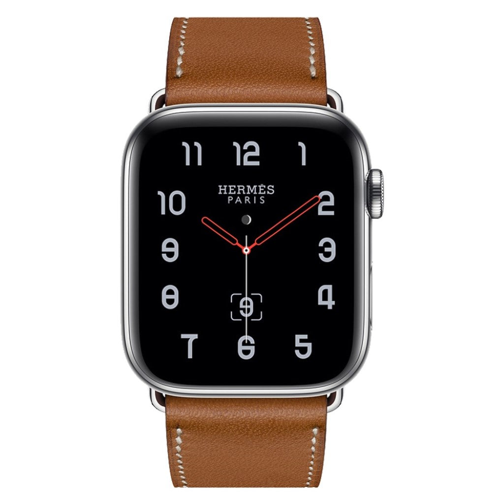 Vildt fantastisk Apple Watch Series 4 40mm Ægte læder Rem - Brun#serie_5