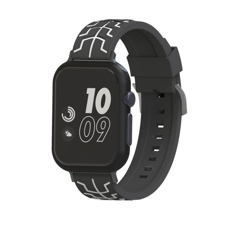 Vildt fint Apple Watch Series 4 40mm Silikone Rem - Sort#serie_1