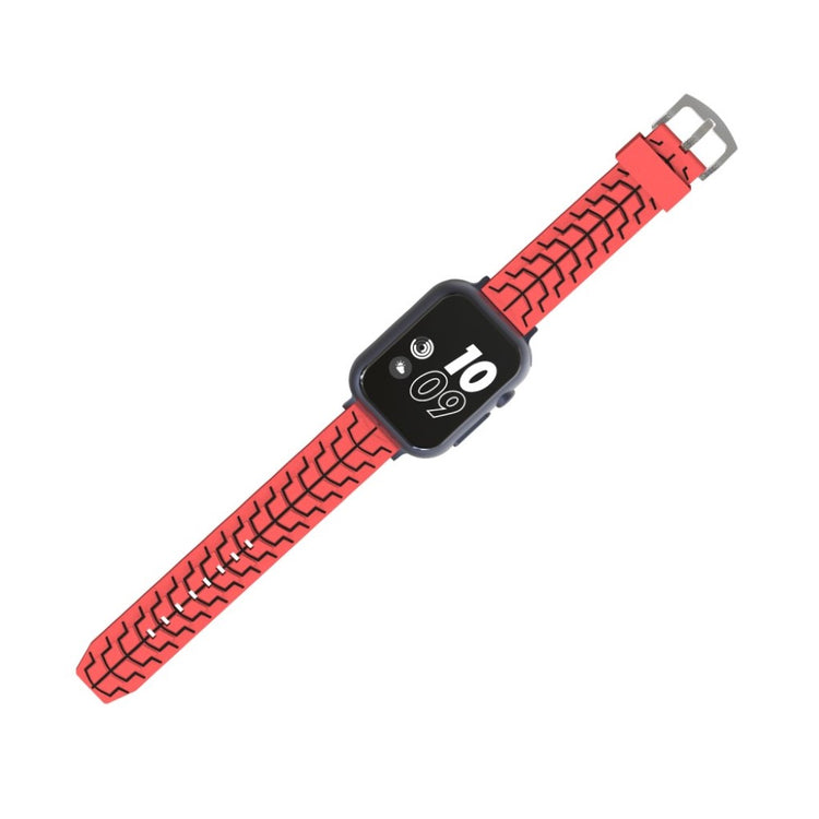 Vildt fint Apple Watch Series 4 40mm Silikone Rem - Rød#serie_3