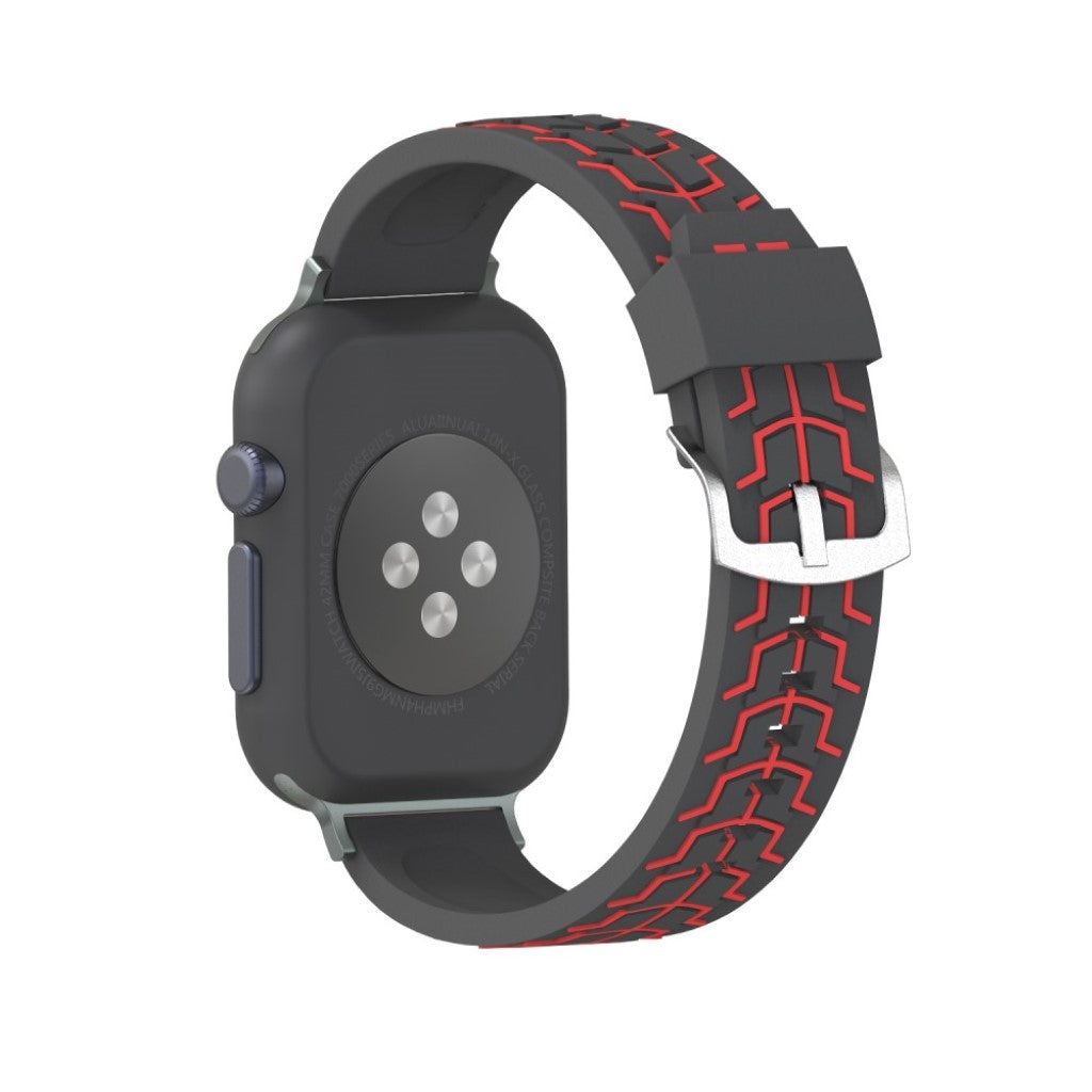 Vildt fint Apple Watch Series 4 40mm Silikone Rem - Sort#serie_4