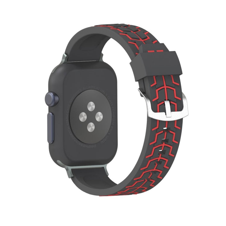 Vildt fint Apple Watch Series 4 40mm Silikone Rem - Sort#serie_4