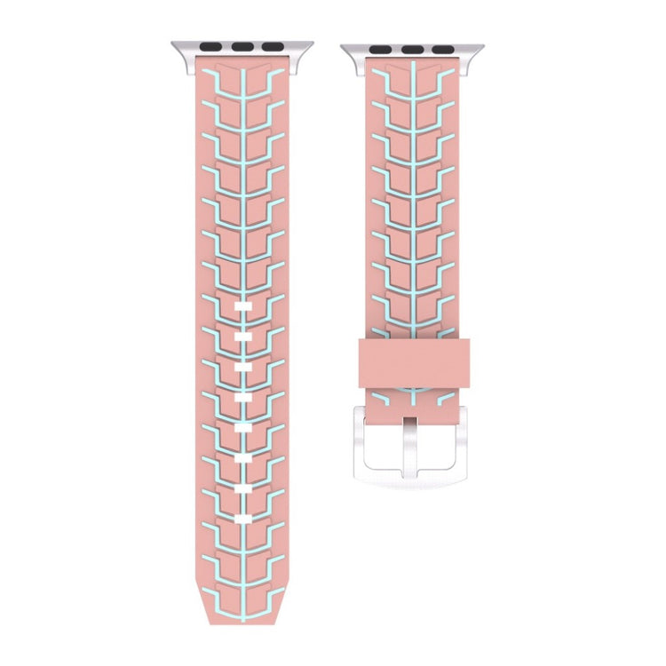 Vildt fint Apple Watch Series 4 40mm Silikone Rem - Pink#serie_5