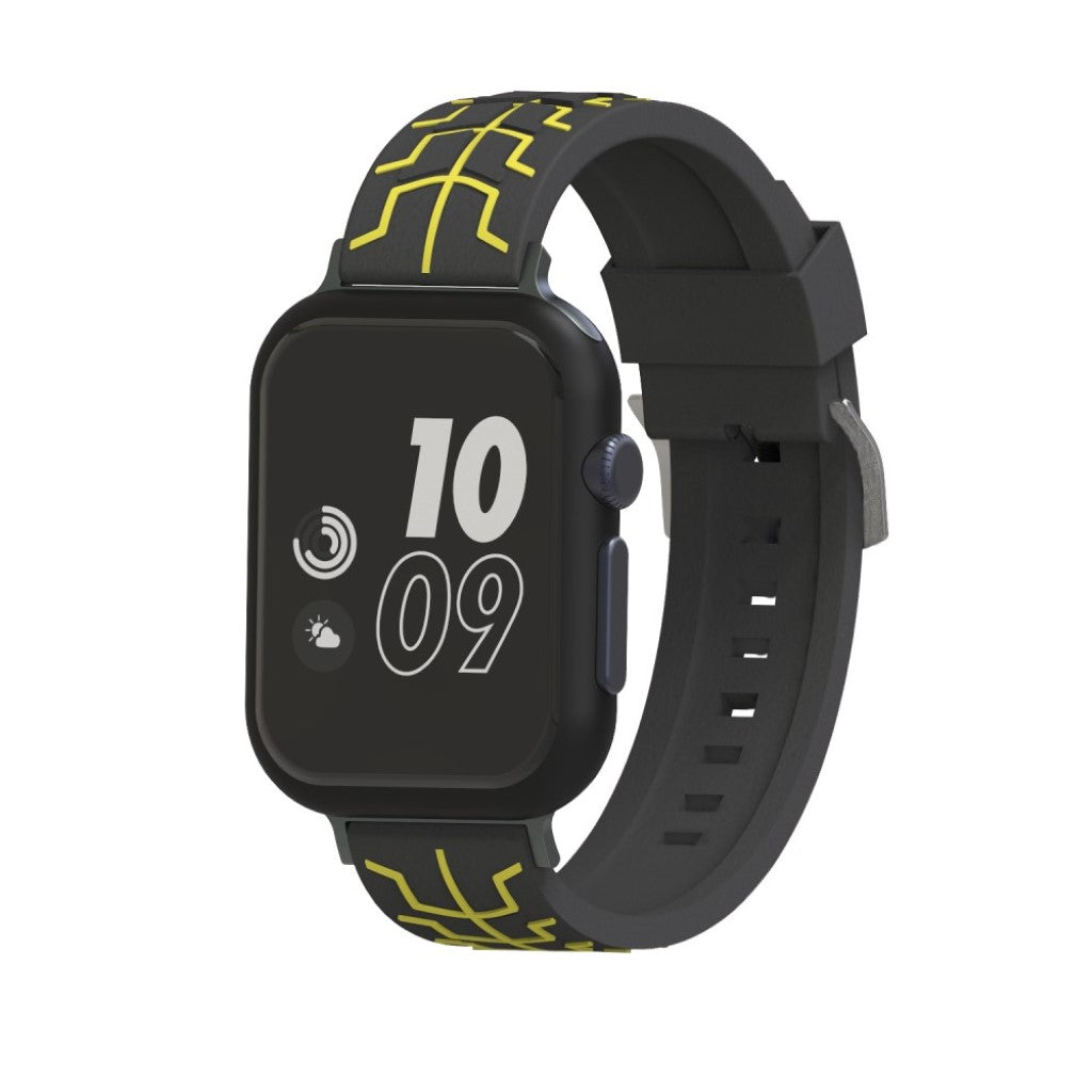 Vildt fint Apple Watch Series 4 40mm Silikone Rem - Sort#serie_6