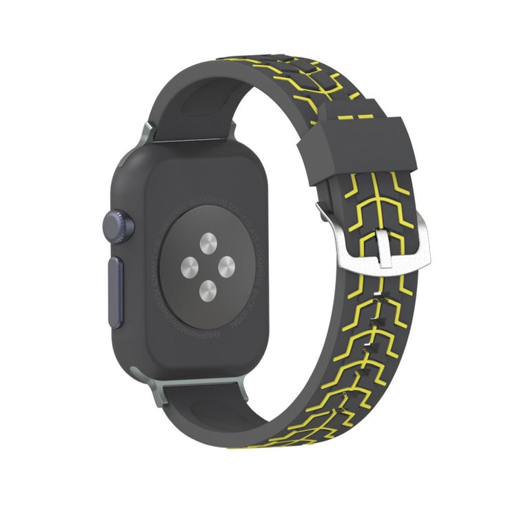Vildt fint Apple Watch Series 4 40mm Silikone Rem - Sort#serie_6
