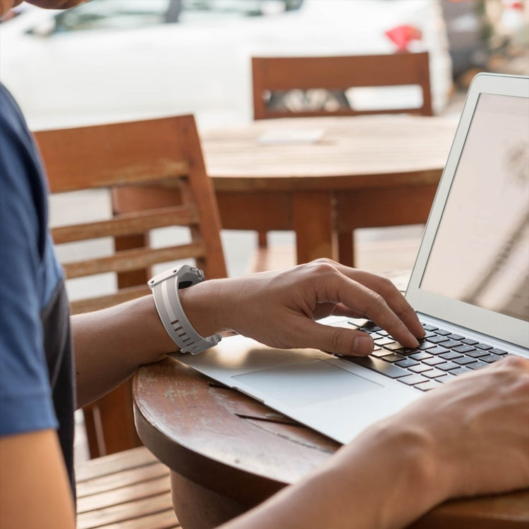 Apple Watch Series 5 40mm / Apple Watch 40mm Silikone Rem - Hvid#serie_2