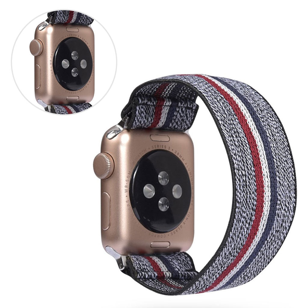 Vildt godt Universal Apple Nylon Rem - Sรธlv#serie_1