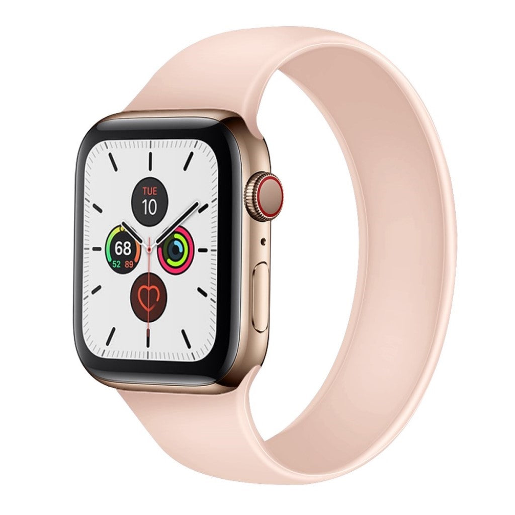 Mega pænt Universal Apple Silikone Rem - Størrelse: S - Pink#serie_4
