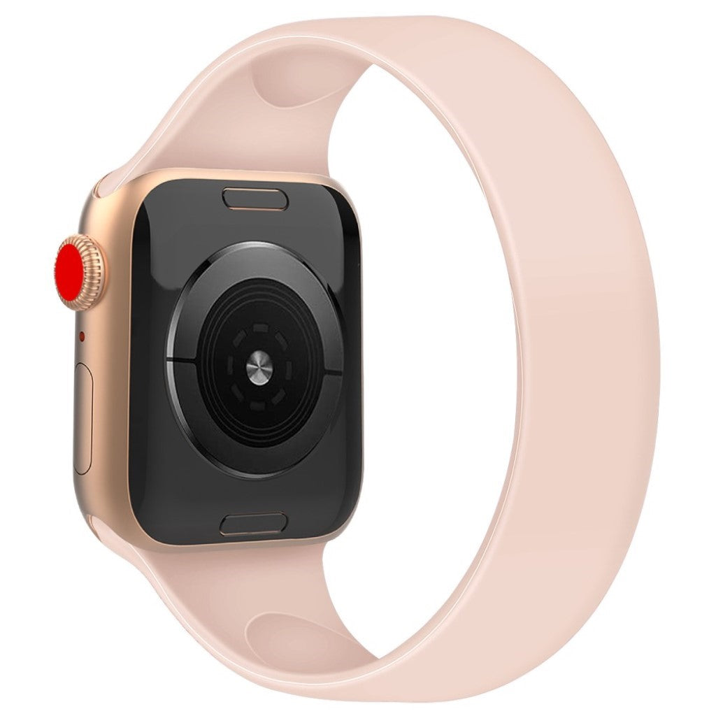 Super slidstærk Universal Apple Silikone Rem - Størrelse: L - Pink#serie_4