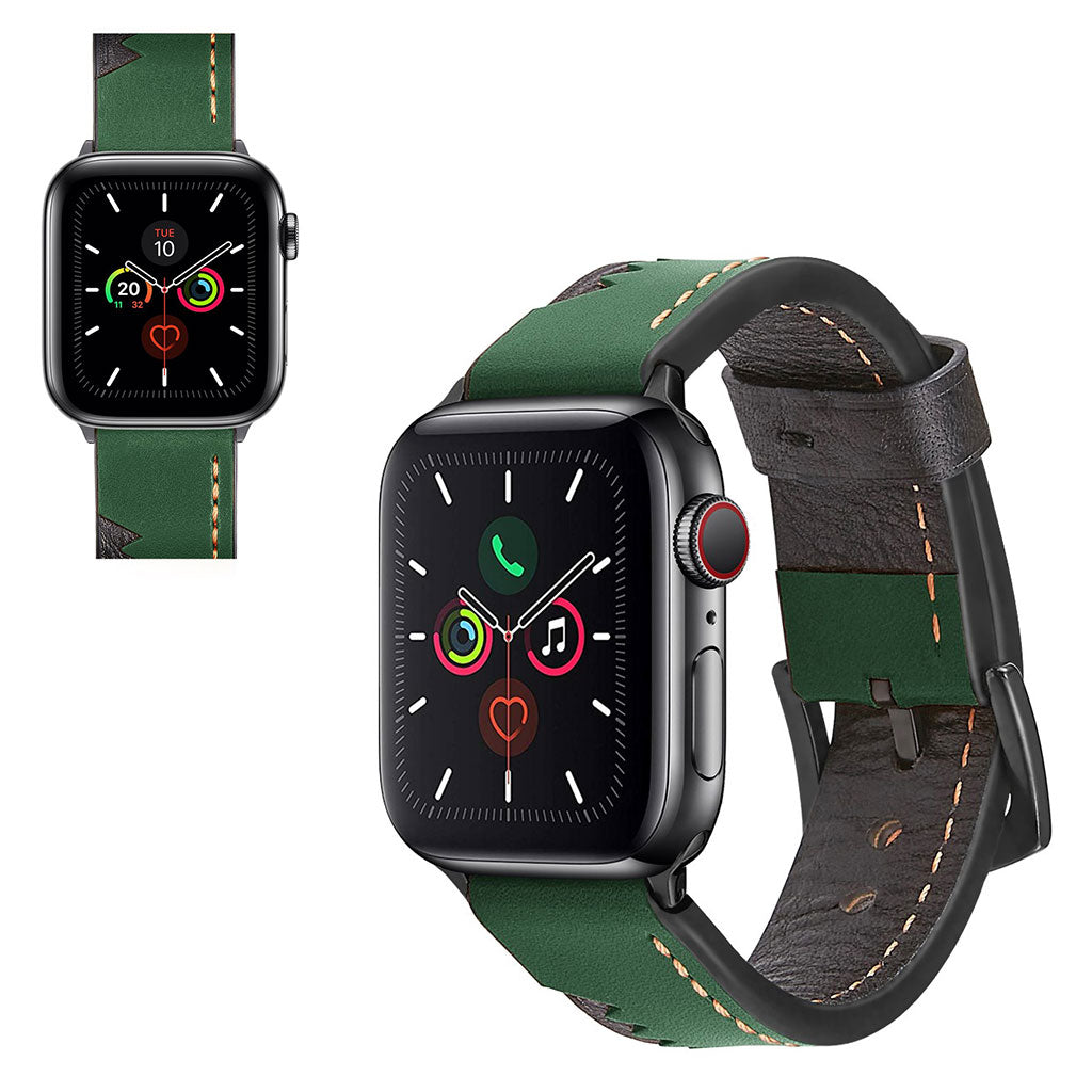 Flot Universal Apple รgte lรฆder Rem - Grรธn#serie_1