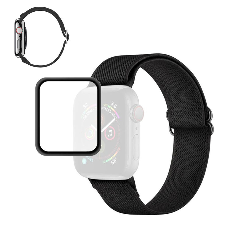 Universal Apple Plastik Rem med Skærmbeskytter - Sort#serie_5