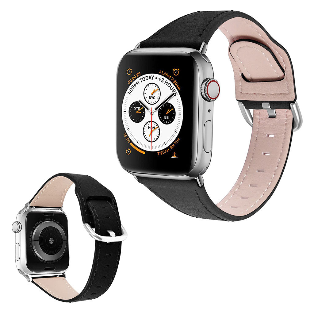 Mega pรฆnt Universal Apple รgte lรฆder Rem - Sort#serie_1