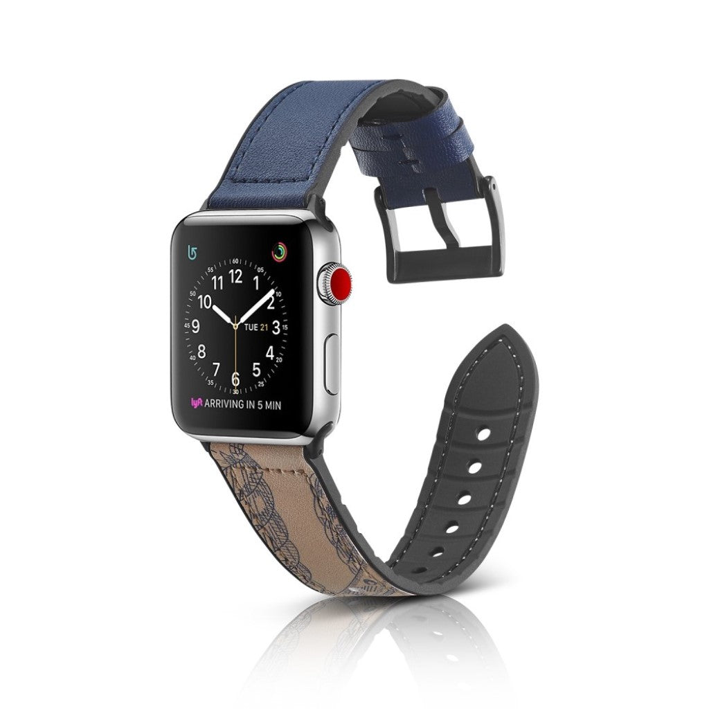 Super flot Universal Apple Kunstlæder og Silikone Rem - Flerfarvet#serie_5