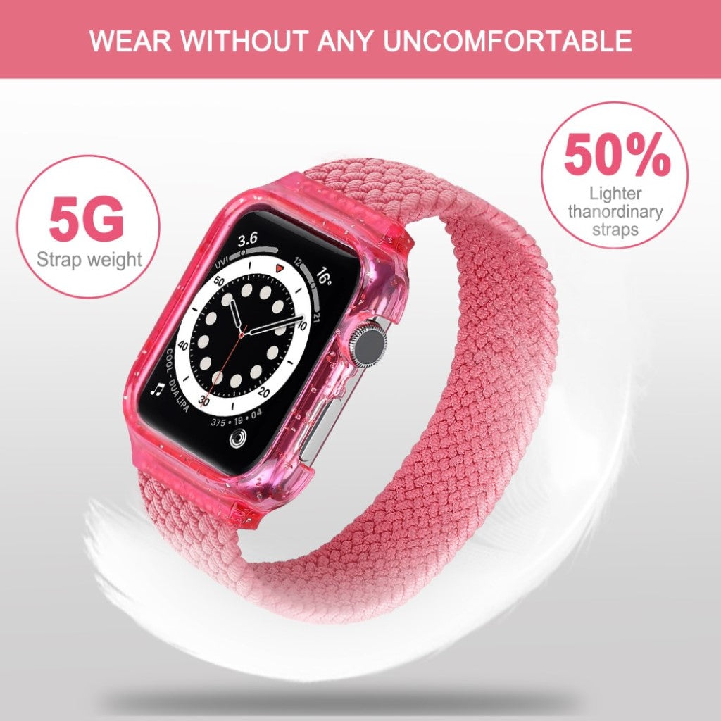 Meget slidstærk Universal Apple Nylon Rem - Størrelse: S - Pink#serie_2