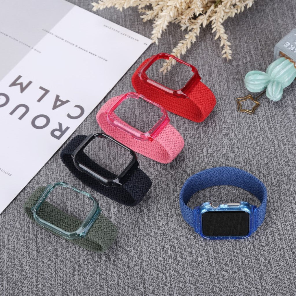 Meget slidstærk Universal Apple Nylon Rem - Størrelse: S - Rød#serie_5