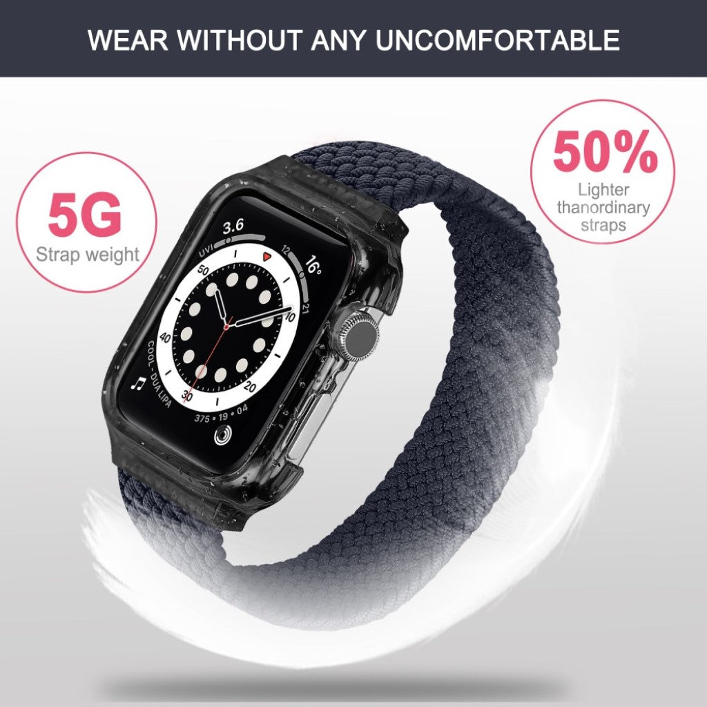 Meget slidstærk Universal Apple Nylon Rem - Størrelse: S - Blå#serie_6