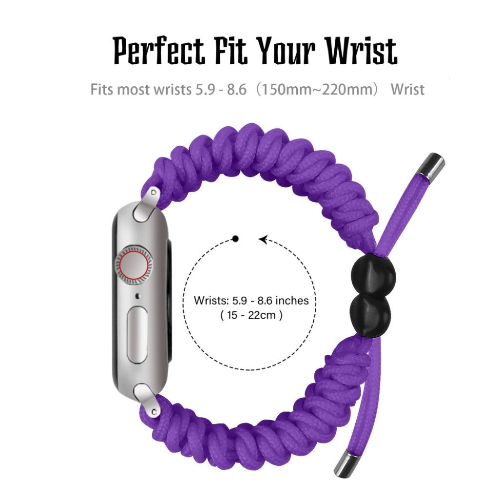 Mega elegant Universal Apple Nylon Rem - Lilla#serie_1