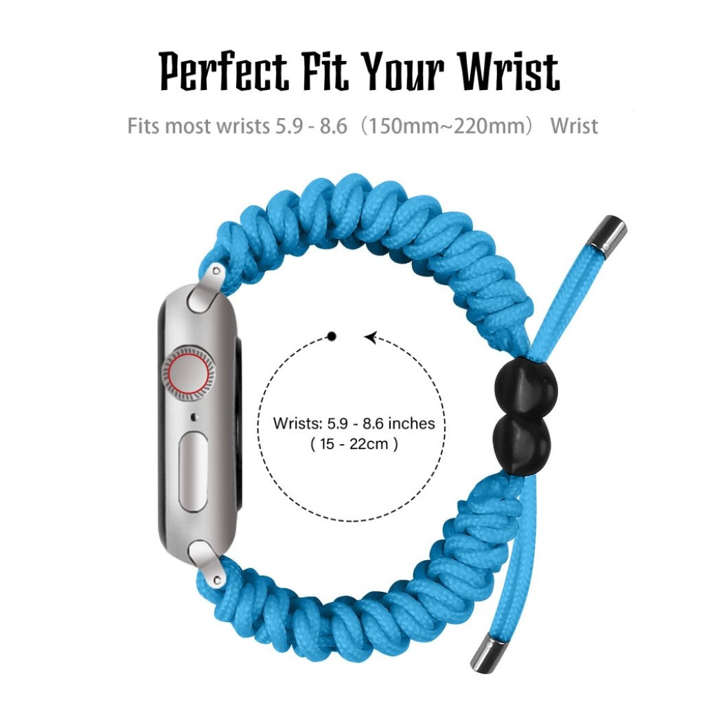 Mega elegant Universal Apple Nylon Rem - Blå#serie_3