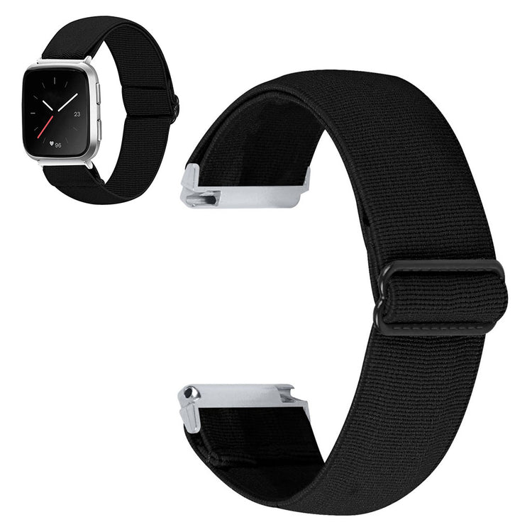 Rigtigt fed Apple Watch 40mm Nylon Rem - Sort#serie_2