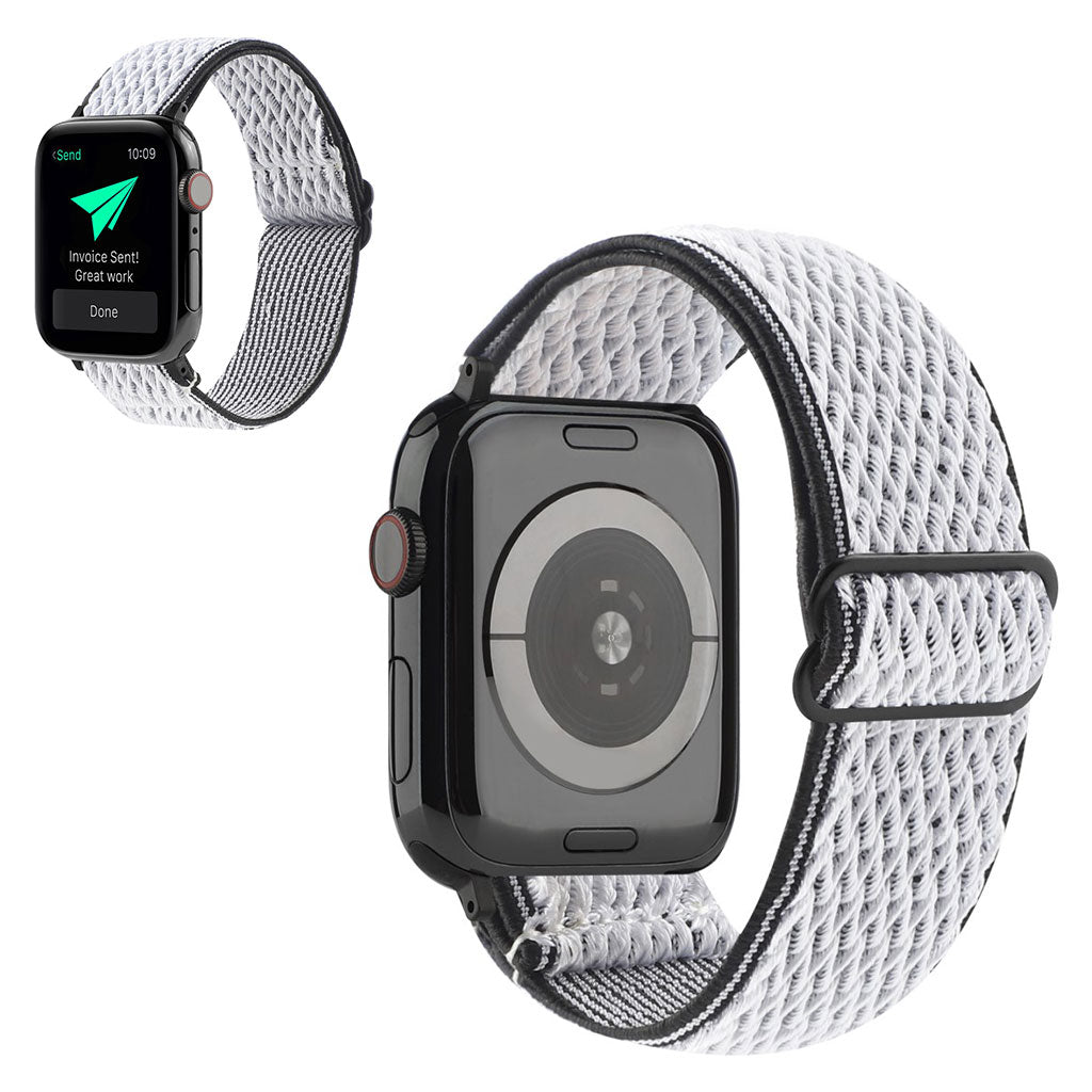 Vildt slidstรฆrk Universal Apple Nylon Rem - Hvid#serie_1