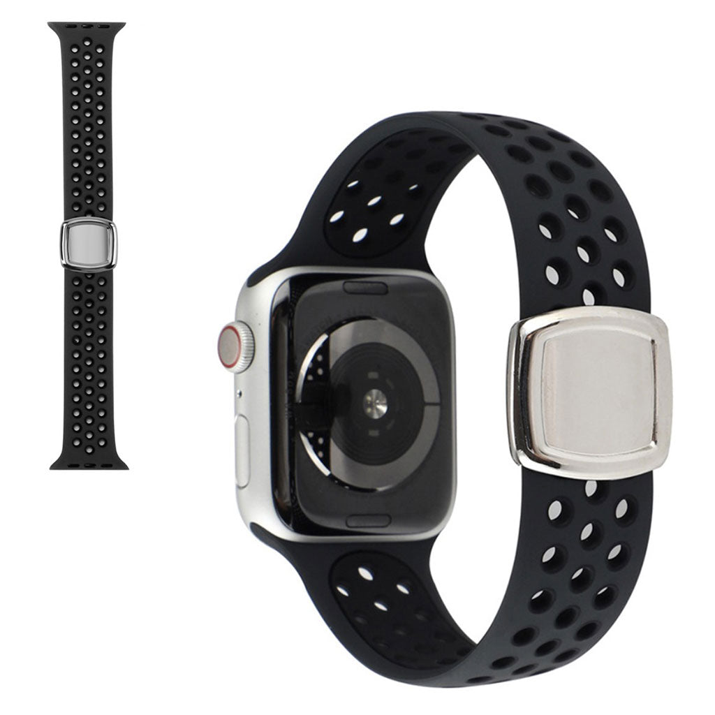 Vildt skรธn Universal Apple Silikone Rem - Sort#serie_1