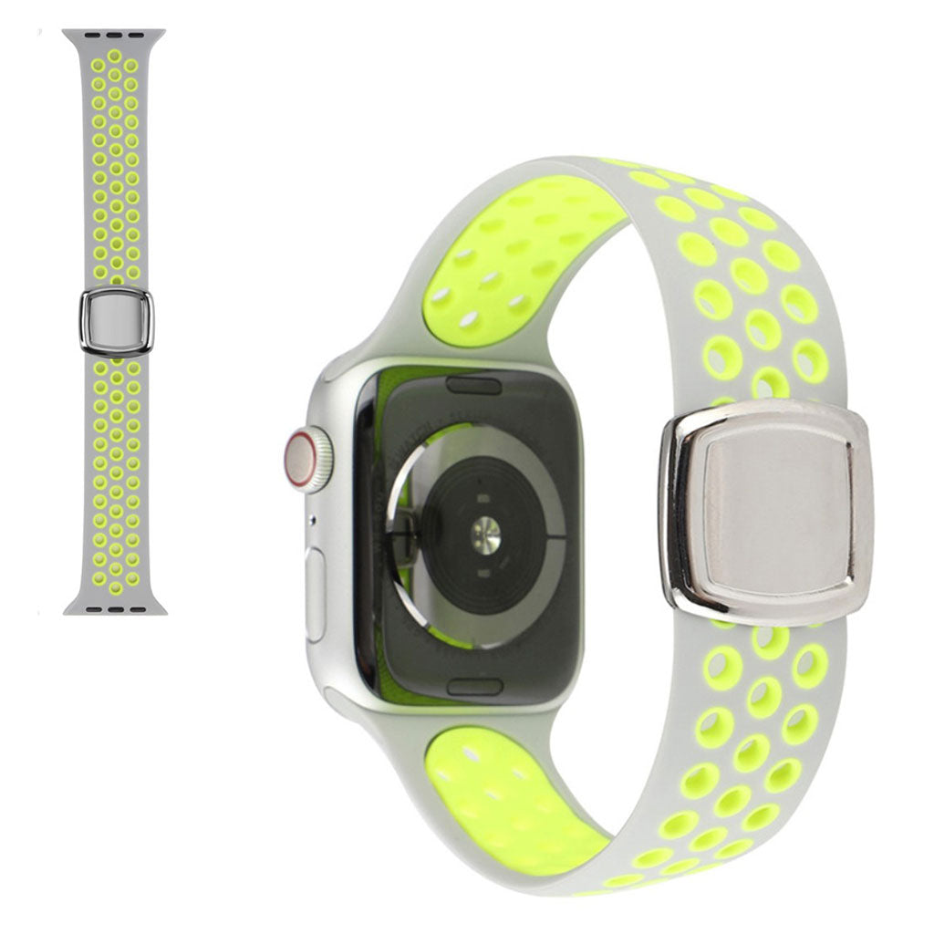 Vildt skøn Universal Apple Silikone Rem - Sølv#serie_12