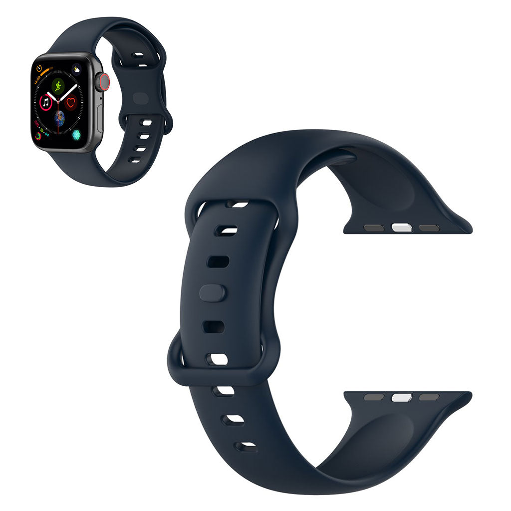 Mega cool Universal Apple Silikone Rem - Stรธrrelse: L - Lilla#serie_1