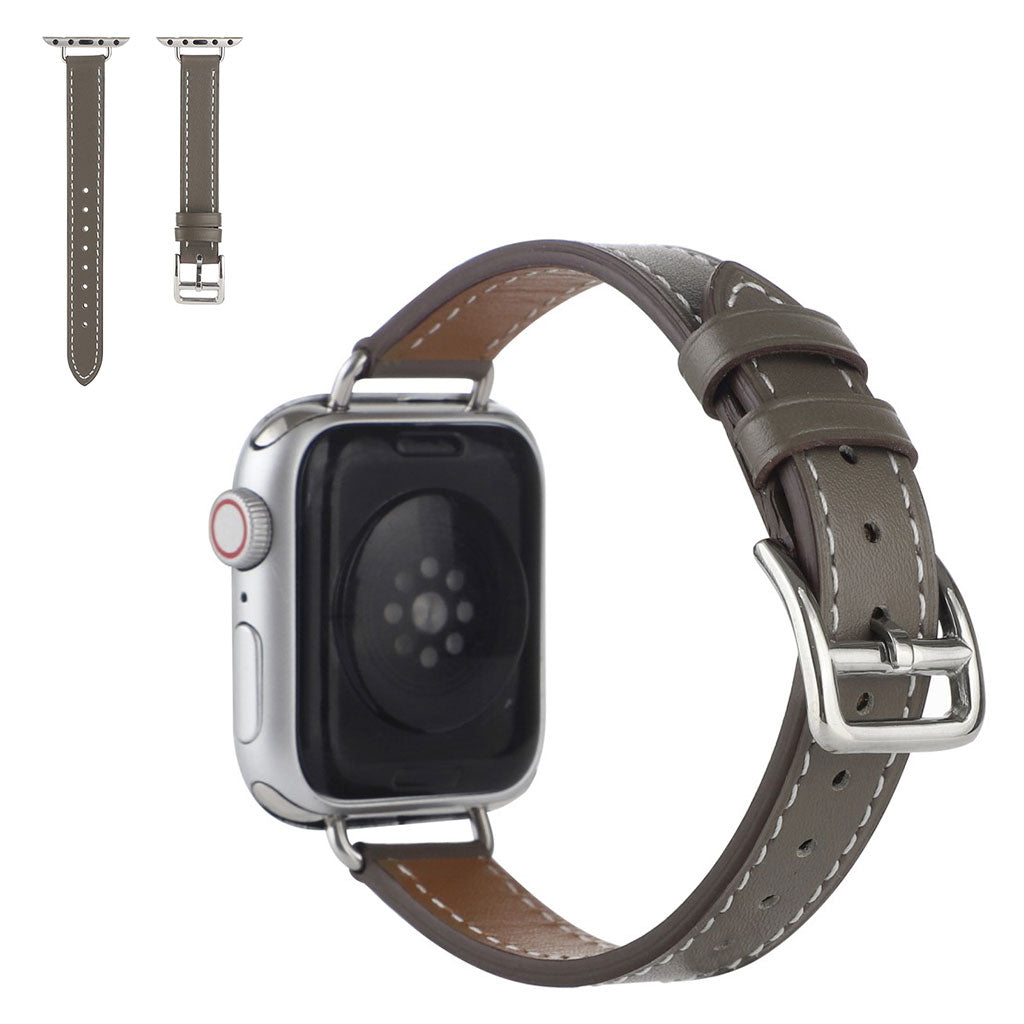 Mega slidstรฆrk Universal Apple รgte lรฆder Rem - Grรธn#serie_1