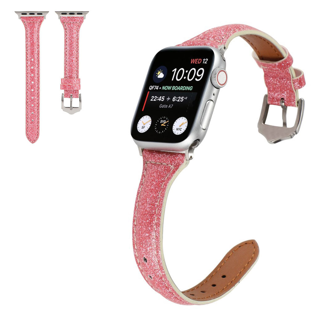 Mega skรธn Universal Apple Kunstlรฆder Rem - Pink#serie_1