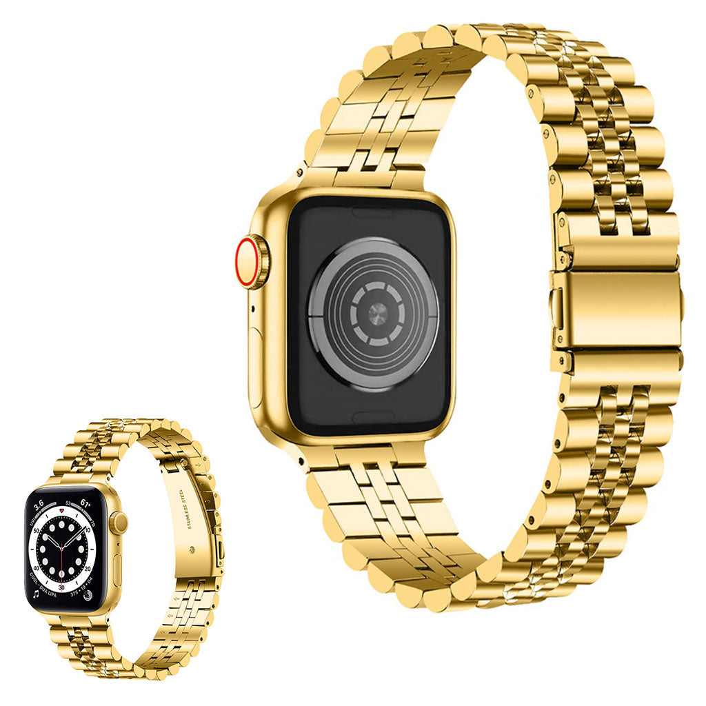 Udsøgt Universal Apple Metal Rem - Guld#serie_4