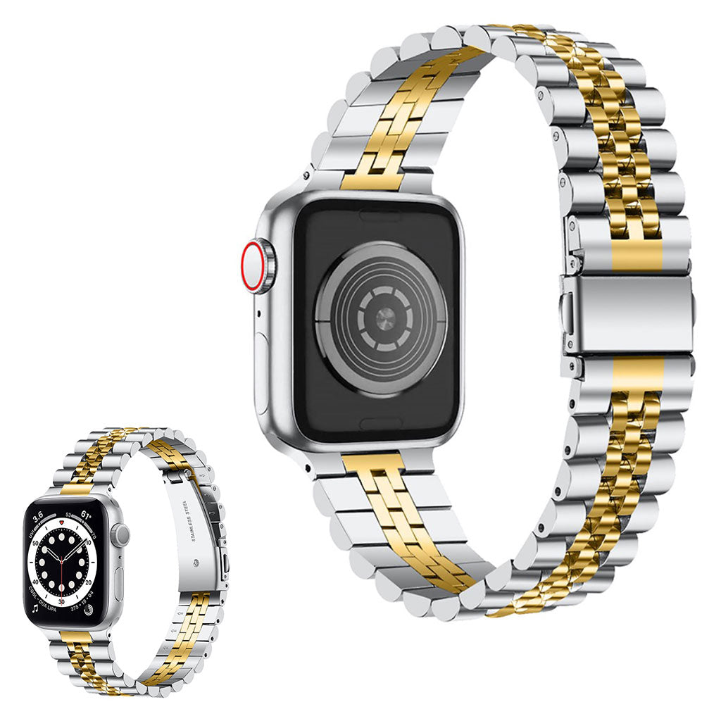 Udsøgt Universal Apple Metal Rem - Guld#serie_7
